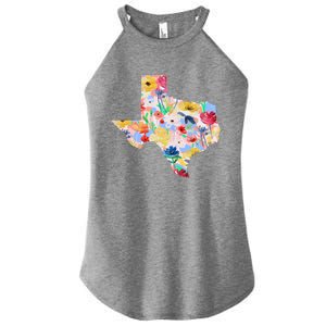 Flower Texas State Floral Design Women's Perfect Tri Rocker Tank