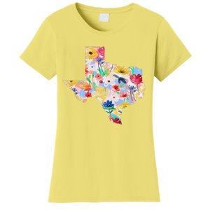 Flower Texas State Floral Design Women's T-Shirt