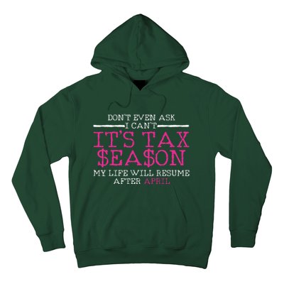 Funny Tax Season Accountant Taxation Gift Hoodie