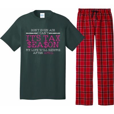 Funny Tax Season Accountant Taxation Gift Pajama Set