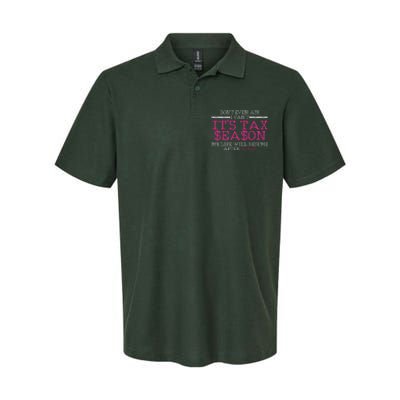 Funny Tax Season Accountant Taxation Gift Softstyle Adult Sport Polo