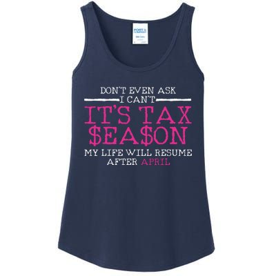 Funny Tax Season Accountant Taxation Gift Ladies Essential Tank