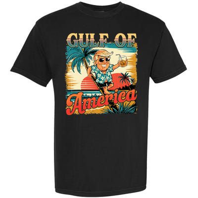 Funny Trump Shirt Gulf Of Us America Est 2025  Garment-Dyed Heavyweight T-Shirt