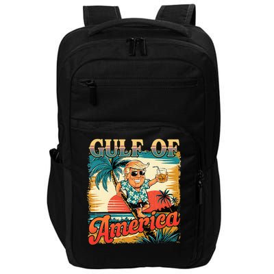 Funny Trump Shirt Gulf Of Us America Est 2025  Impact Tech Backpack