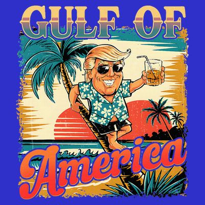Funny Trump Shirt Gulf Of Us America Est 2025  T-Shirt