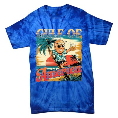 Funny Trump Shirt Gulf Of Us America Est 2025  Tie-Dye T-Shirt