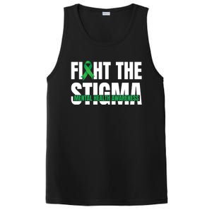 Fight The Stigma Tal Health Awareness Ribbon Gift PosiCharge Competitor Tank