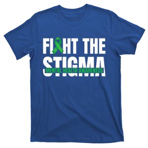 Fight The Stigma Tal Health Awareness Ribbon Gift T-Shirt