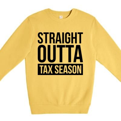 Funny Tax Season Gift Idea Tax Accountant Tax Premium Crewneck Sweatshirt