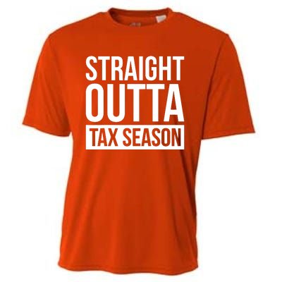 Funny Tax Season Gift Idea Tax Accountant Tax Cooling Performance Crew T-Shirt