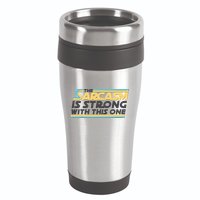 Funny The Sarcasm Is Strong With This One 16oz Travel Tumbler