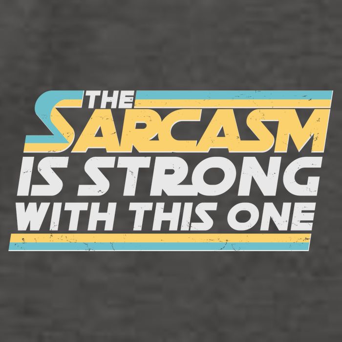 Funny The Sarcasm Is Strong With This One Vector Backpack
