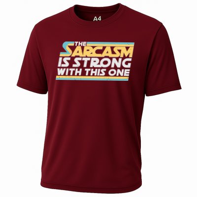 Funny The Sarcasm Is Strong With This One Performance Shirt