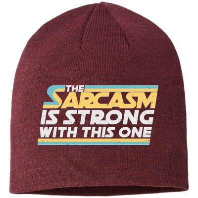 Funny The Sarcasm Is Strong With This One Sustainable Beanie