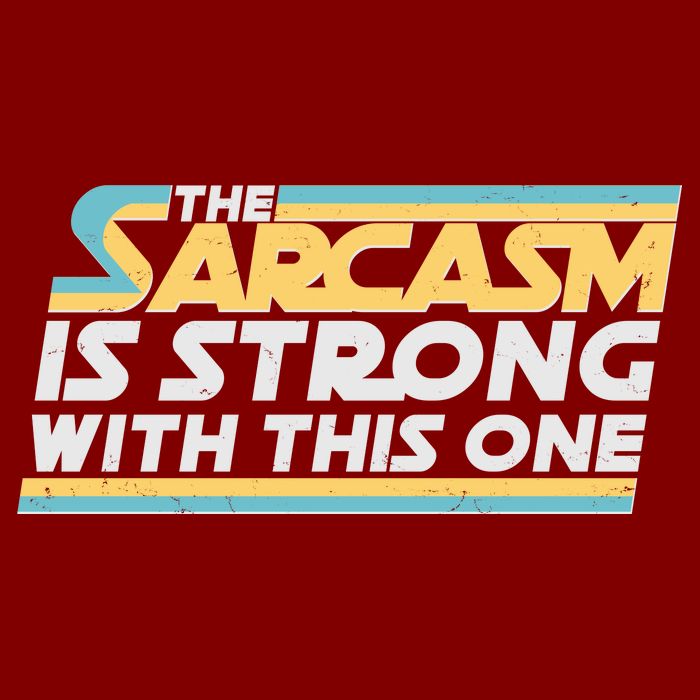 Funny The Sarcasm Is Strong With This One Trucker Hat