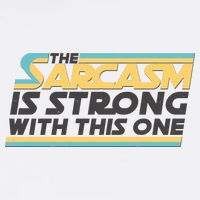 Funny The Sarcasm Is Strong With This One Garment-Dyed Sweatshirt