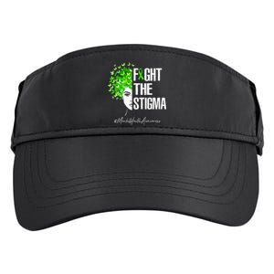 Fight The Stigma Mental Health Awareness Gift Adult Drive Performance Visor