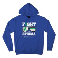 Fight The Stigma Tal Health Awareness Sunglasses Usa Flag Gift Hoodie