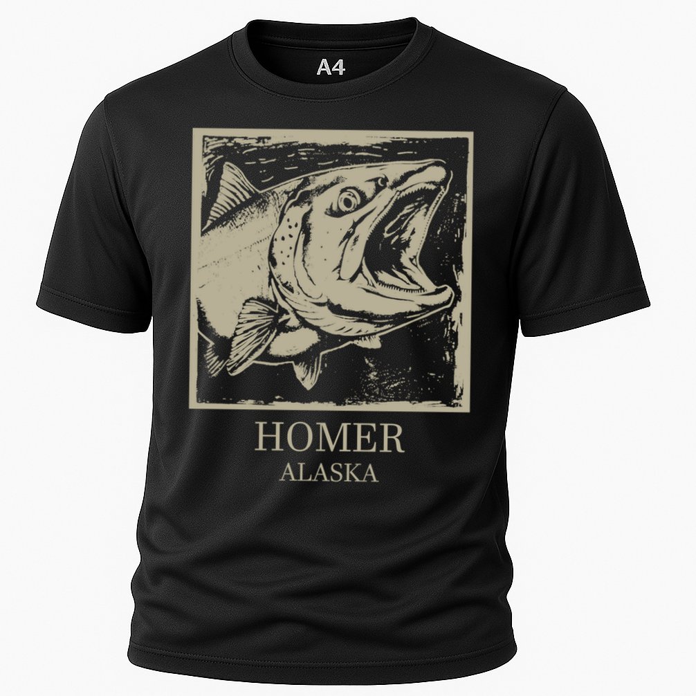 Fishing Town Souvenir Homer Alaska Cute Gift Performance Shirt