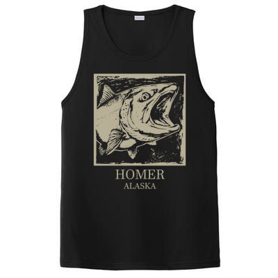 Fishing Town Souvenir Homer Alaska Cute Gift PosiCharge Competitor Tank