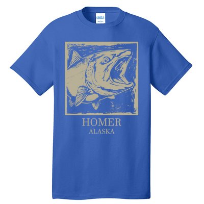 Fishing Town Souvenir Homer Alaska Cute Gift Tall T-Shirt