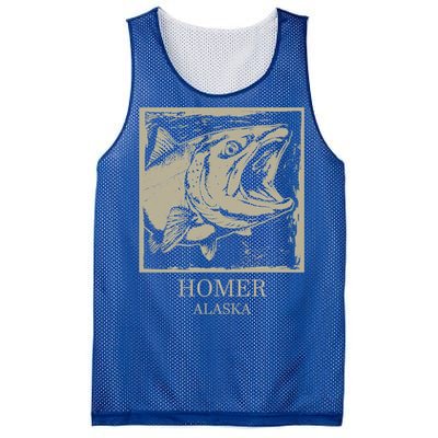 Fishing Town Souvenir Homer Alaska Cute Gift Mesh Reversible Basketball Jersey Tank