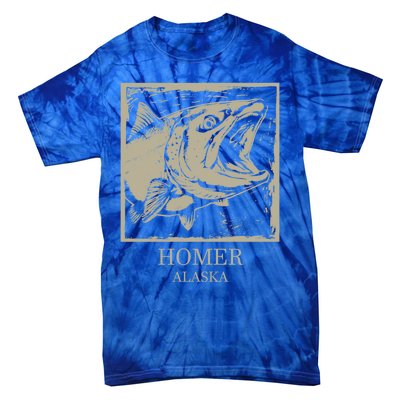 Fishing Town Souvenir Homer Alaska Cute Gift Tie-Dye T-Shirt