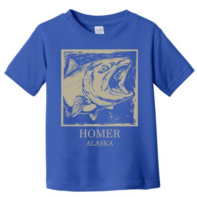 Fishing Town Souvenir Homer Alaska Cute Gift Toddler T-Shirt