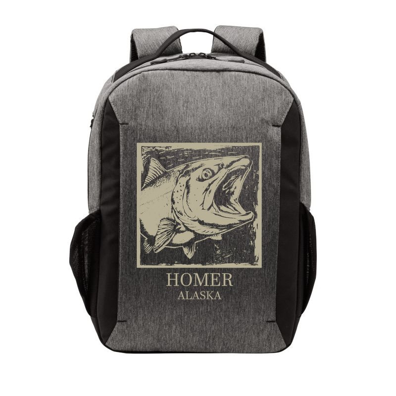 Fishing Town Souvenir Homer Alaska Cute Gift Vector Backpack