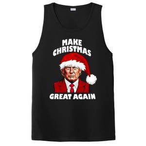 Funny Trump Santa Hat Make Christmas Great Again Gift PosiCharge Competitor Tank