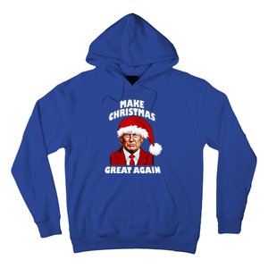 Funny Trump Santa Hat Make Christmas Great Again Gift Hoodie