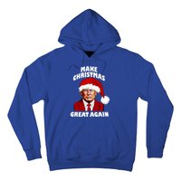 Funny Trump Santa Hat Make Christmas Great Again Gift Hoodie