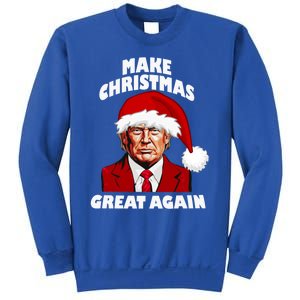 Funny Trump Santa Hat Make Christmas Great Again Gift Sweatshirt