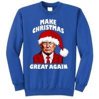 Funny Trump Santa Hat Make Christmas Great Again Gift Sweatshirt