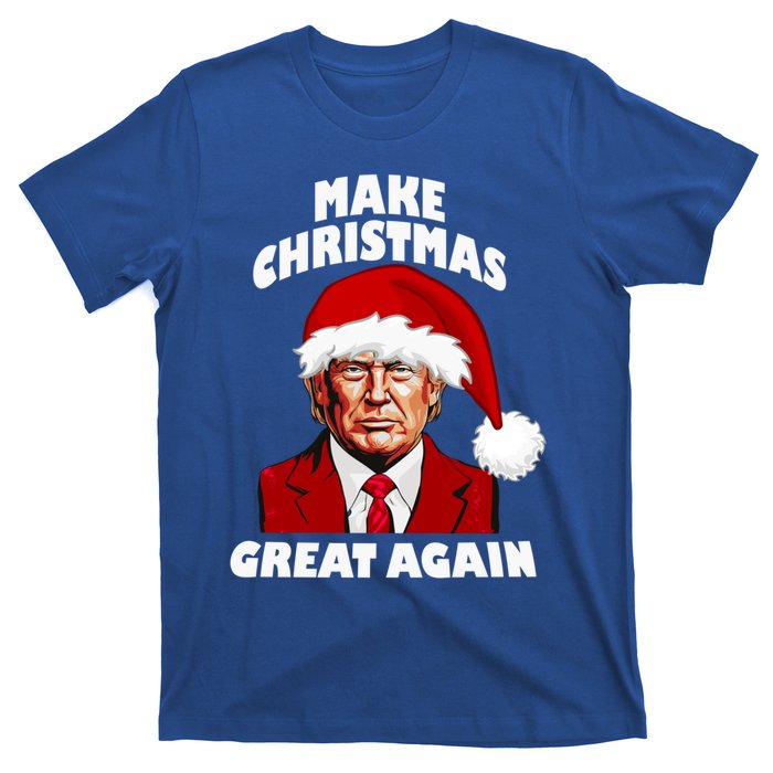 Funny Trump Santa Hat Make Christmas Great Again Gift T-Shirt