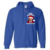 Funny Trump Santa Hat Make Christmas Great Again Gift Full Zip Hoodie