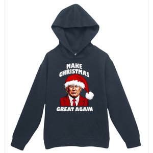 Funny Trump Santa Hat Make Christmas Great Again Gift Urban Pullover Hoodie