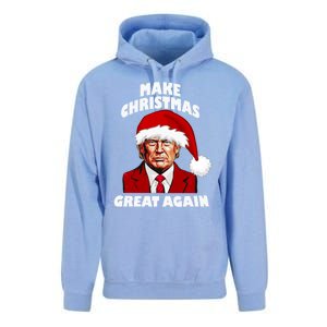 Funny Trump Santa Hat Make Christmas Great Again Gift Unisex Surf Hoodie