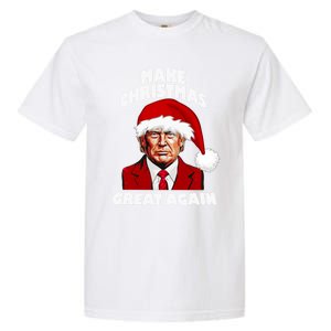 Funny Trump Santa Hat Make Christmas Great Again Gift Garment-Dyed Heavyweight T-Shirt