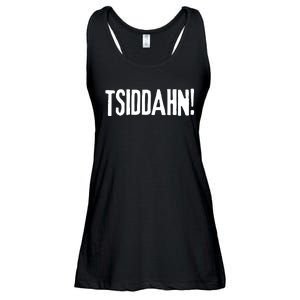 Funny Teacher Sit Down Ladies Essential Flowy Tank