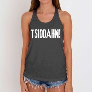 Funny Teacher Sit Down Women's Knotted Racerback Tank