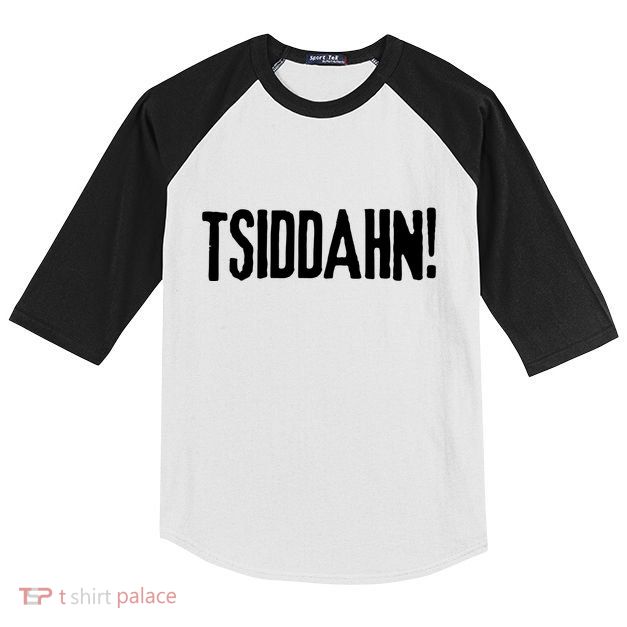 Funny Teacher Sit Down Kids Colorblock Raglan Jersey
