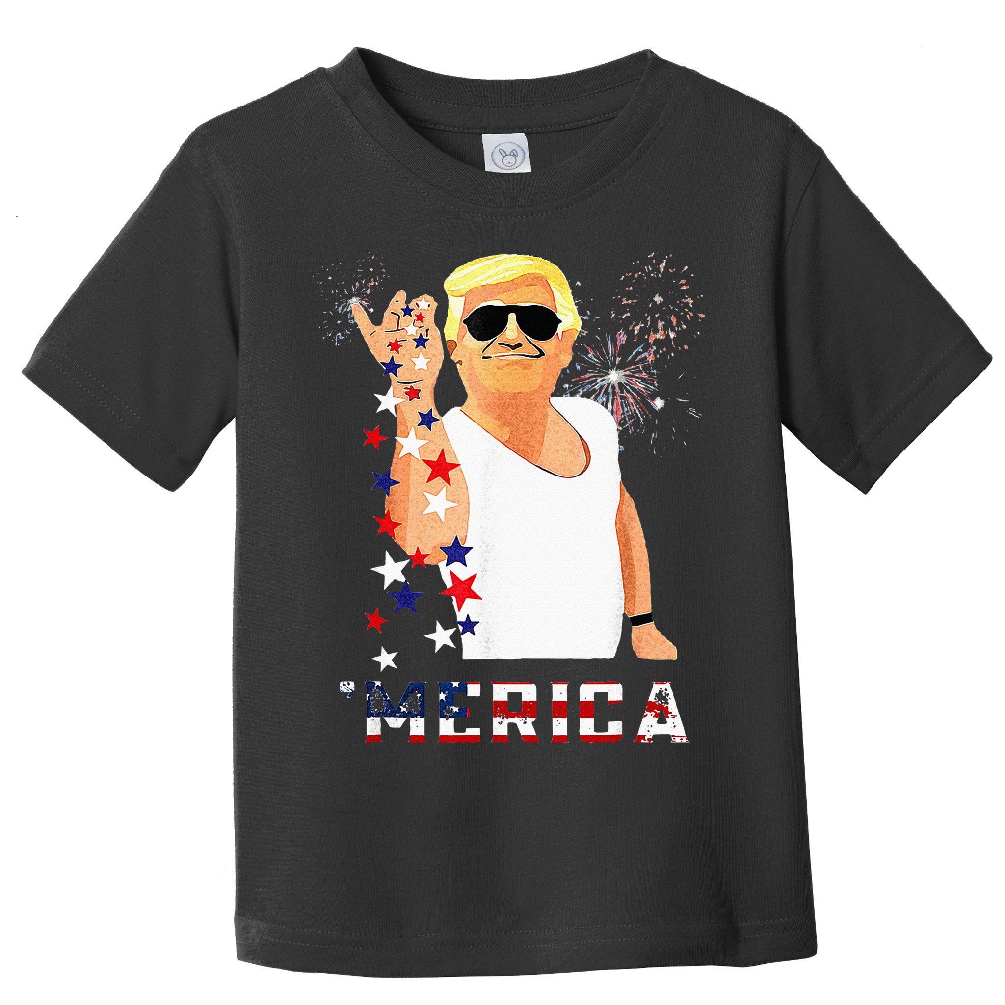 Funny Trump Salt Merica Freedom 4th Of July Gifts Toddler T-Shirt