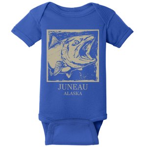 Fishing Town Souvenir Juneau Alaska Gift Baby Bodysuit