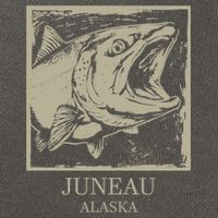 Fishing Town Souvenir Juneau Alaska Gift Cotton Canvas Backpack
