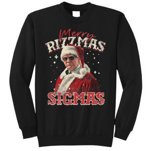 Funny Trump Santa Merry Sigmas Xmas Pajamas Sweatshirt