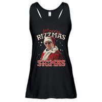 Funny Trump Santa Merry Sigmas Xmas Pajamas Ladies Essential Flowy Tank