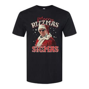 Funny Trump Santa Merry Sigmas Xmas Pajamas Softstyle CVC T-Shirt