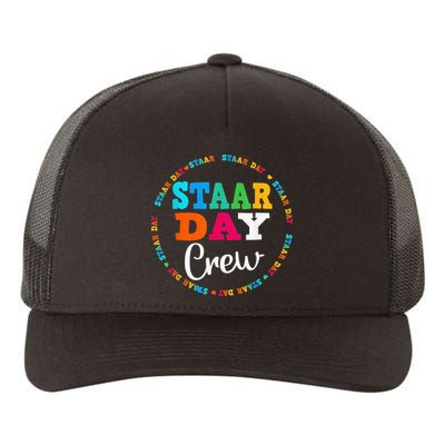 Funny Test STAAR Day Crew Mode On Teacher Testing Ideas Yupoong Adult 5-Panel Trucker Hat
