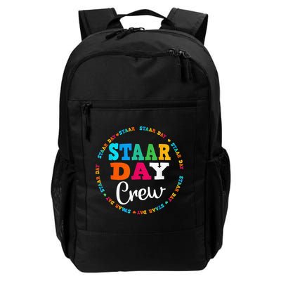 Funny Test STAAR Day Crew Mode On Teacher Testing Ideas Backpack